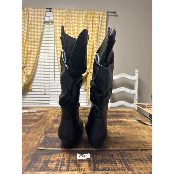 Salon studio 10.5 boots black zip side - Picture 4 of 9